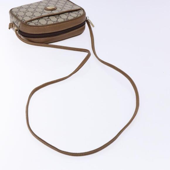 GUCCI GG Plus Supreme Shoulder Bag Pvc Beige Gold - Picture 7 of 16